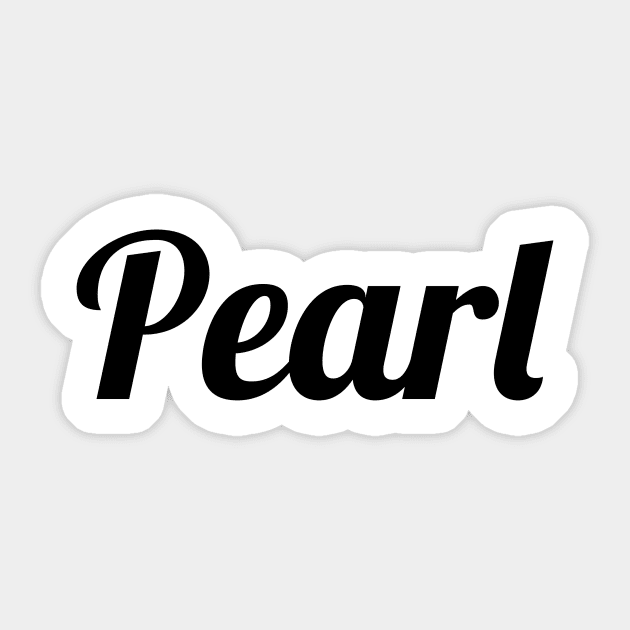 Pearl Sticker by gulden